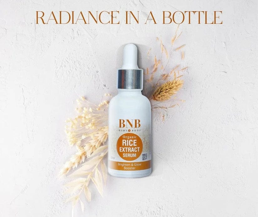 2 in 1 Whitening Face Serum Deal ,Niacinamide Serum + Rice Extract Serum
