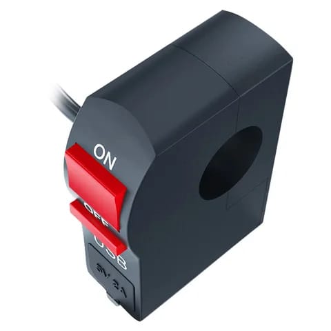 On/Off &amp; USB port 2 Amp 5 V universal switch for bike, Extra external on off button. extra lights switch