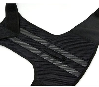 Posture Corrector Back Support Brace With Breathable Material And Fully Adjustable Velcro Straps (Medium)