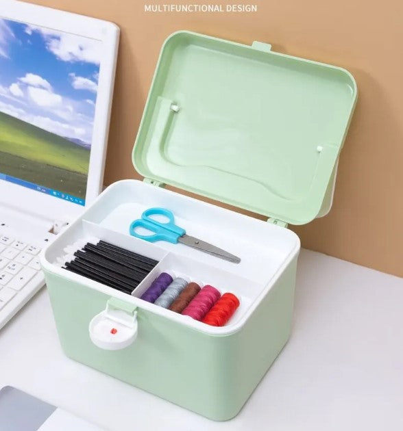 Empty Small First Aid Box High Quality Medicine Box  (random color)