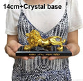 Get Golden Lion Car Dashboard Decoration | Modern Abstract Style Resin Panther Statue | Home Decor Accessories
