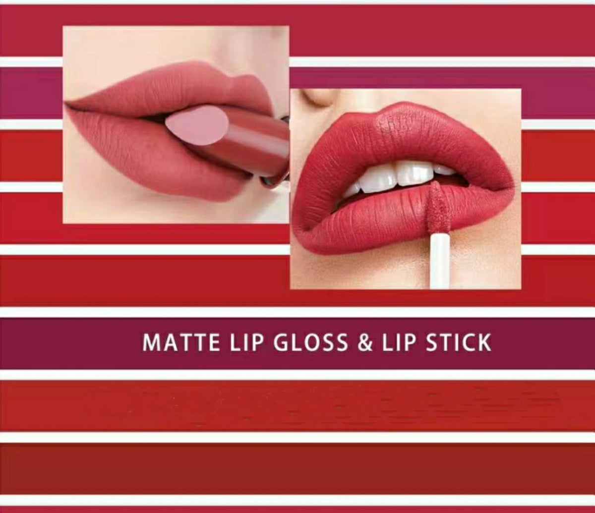 eccsece 2 in 1 Lipstick + Lipgloss – photo 1