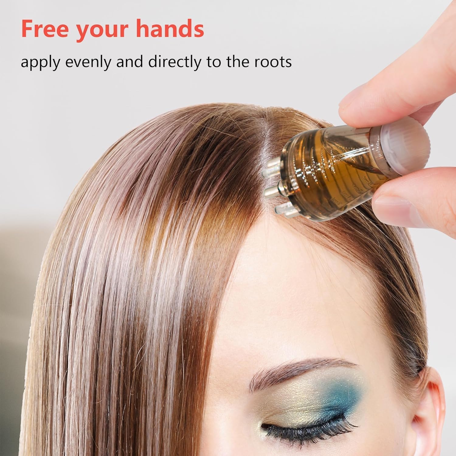Hair Comb Scalp Liquid Applicator Portable Mini Massage Hair Comb Oil applicator comb 6ML