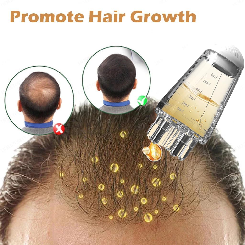 Hair Comb Scalp Liquid Applicator Portable Mini Massage Hair Comb Oil applicator comb 6ML