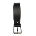 Men buffalo leather belt | Waist Belt for boys &amp; Mens (Black)