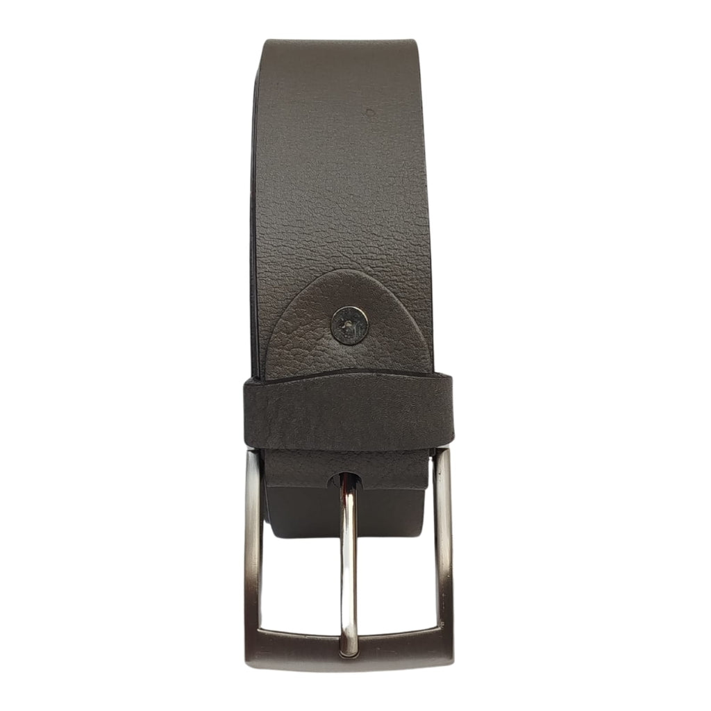 Men Buffalo leather belt grey color | Waist Belt for boys &amp; Mens (Grey)