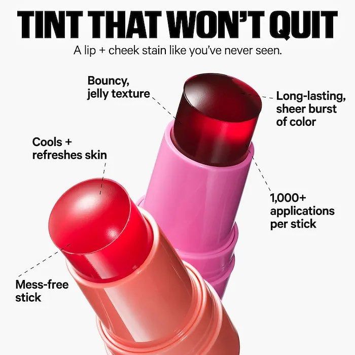 Pack Of 4 Pcs Romantic May Jelly tint Blush Stick