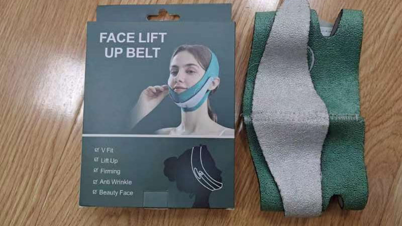 V Fit Face Slimming Belt - Face Lift Up Belt (With Box)