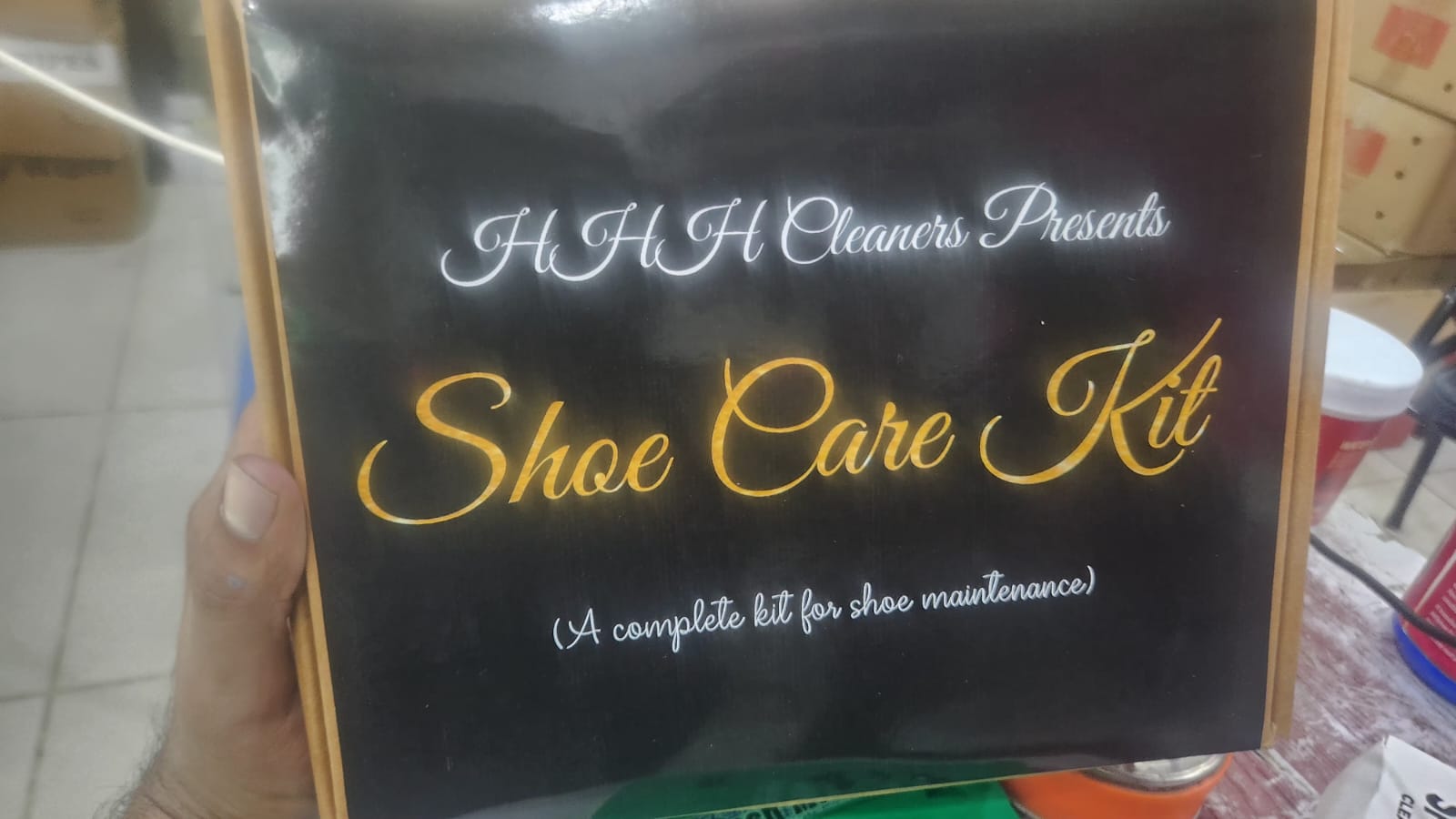 HHH Shoe cleaning kit | Quick Shine Clean