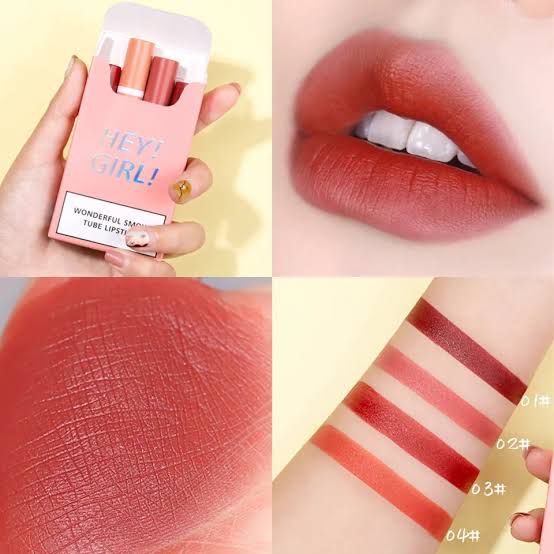 Hey Girl Pack of 4 Smoke Lipstick – photo 3
