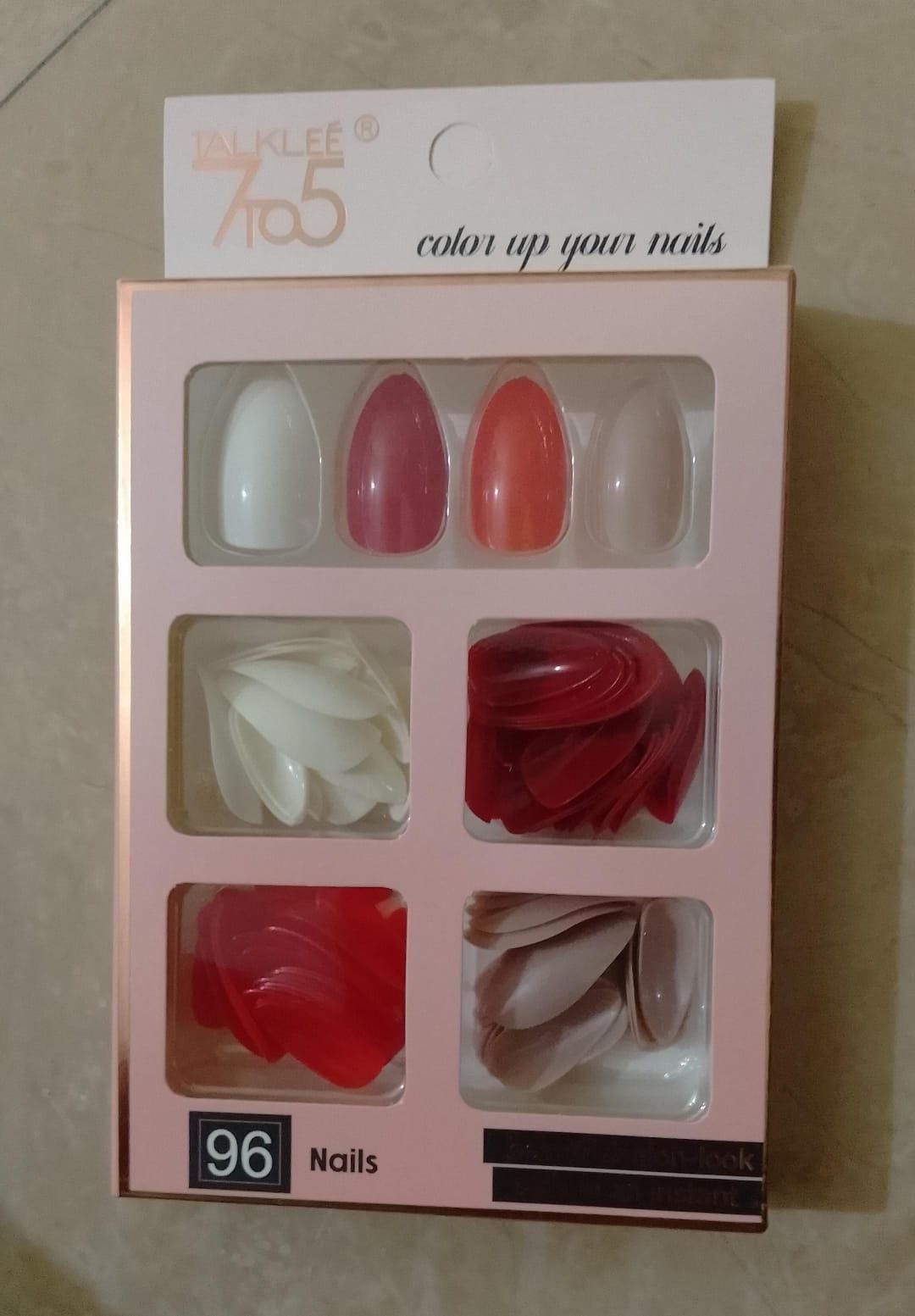 96 PCs nails set without glue – photo 2