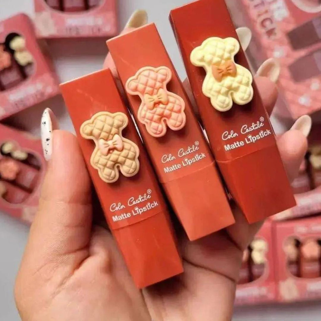 pack of 3 Color castle pigmented lipsticks – photo 1