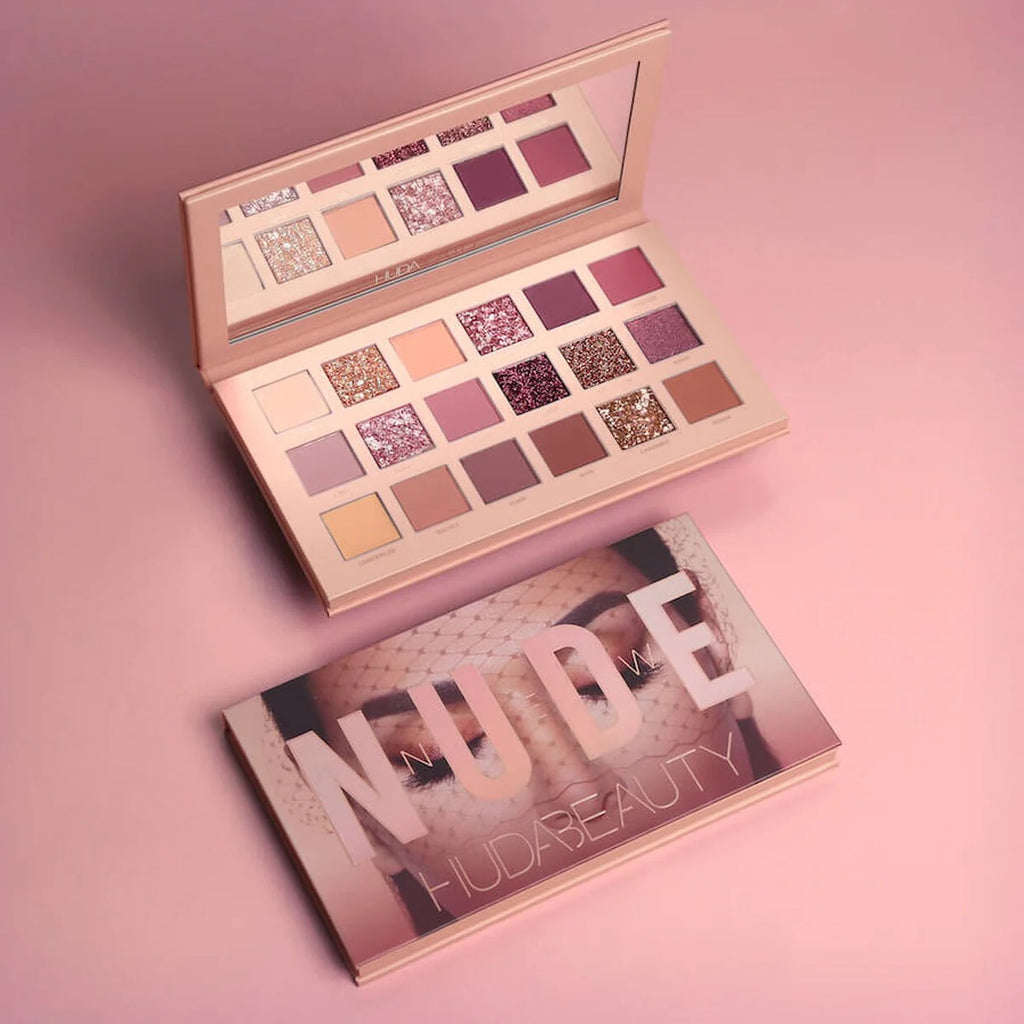 18 Shade   glittery - Matte  NUDE Eyeshadow Palette