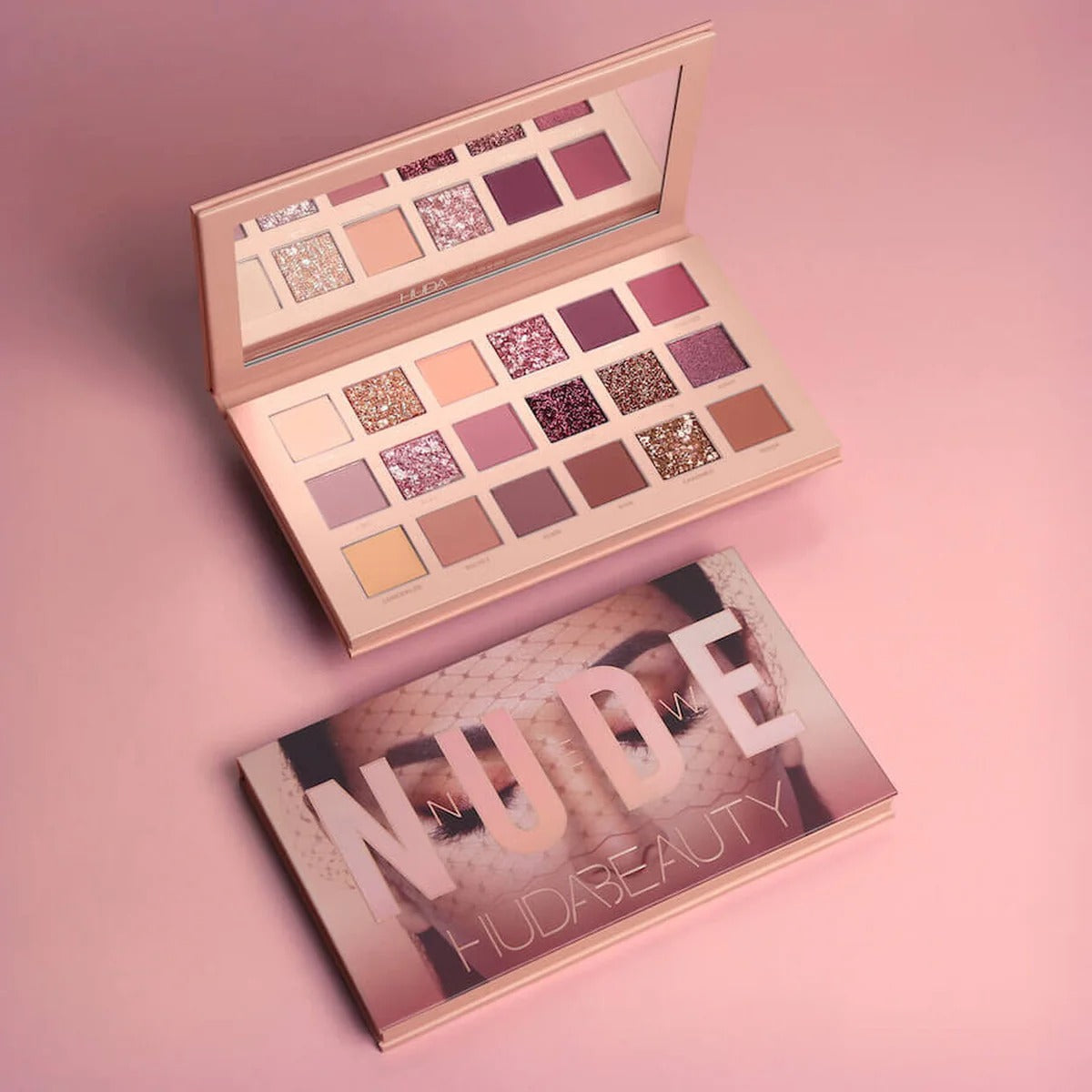 18 Shade   glittery - Matte  NUDE Eyeshadow Palette