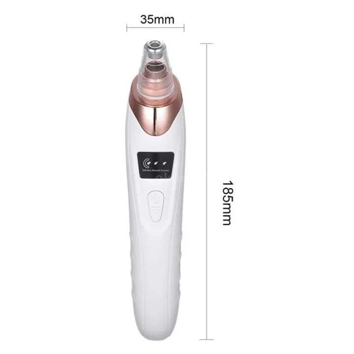 Face Vacuum Blackhead Remover Pore Cleaner | Electric Deep Cleansing Tool for Nose &amp; Face