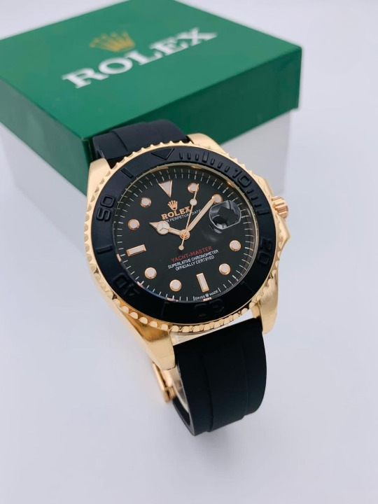 Rolex Stylish Watch for Men Adjustable Rubber – photo 1