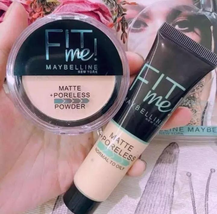 Fit me foundation and face powder gift pack
