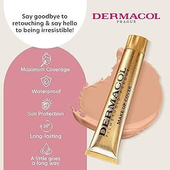 Dermacol Makeup Cover Foundation | Best Quality Makeup Cover Foundation - 30g - Waterproof Foundation - F11 Shade