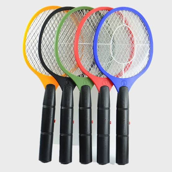 Electric Mosquito Killer Racket 2 In 1 LED Flash Light (Random Color)