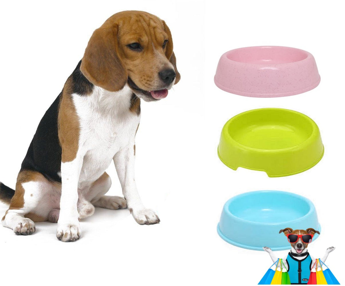 round Shaped food bowl Pet Plastic food – photo 3