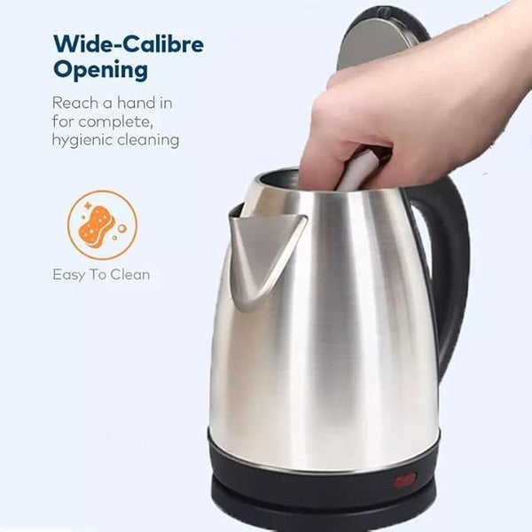 Premium Quality Electric Kettle 2.0 Liter (Silver)
