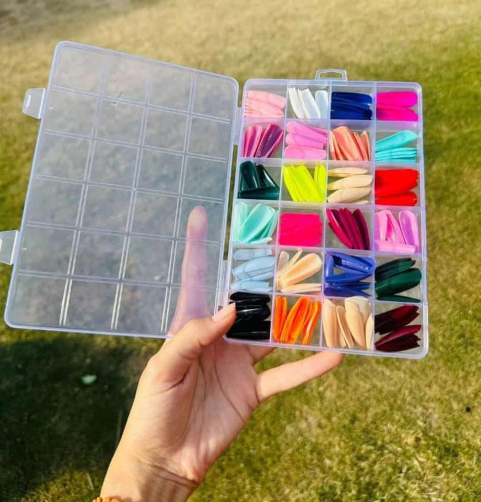 288 PCs Nail Box with Glue – photo 2