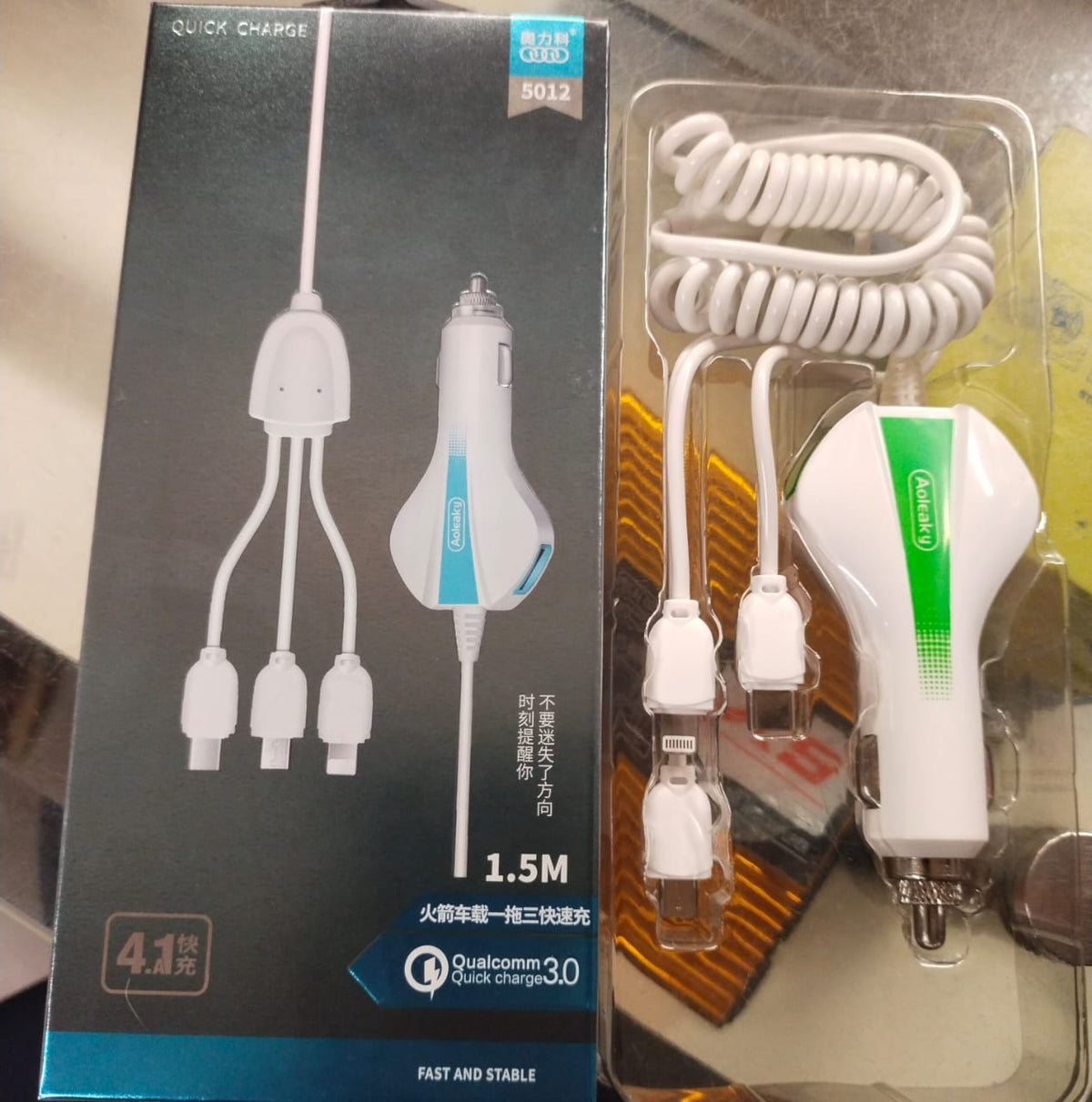 Aolike 5012 Car Phone Charger USB Fast – photo 2