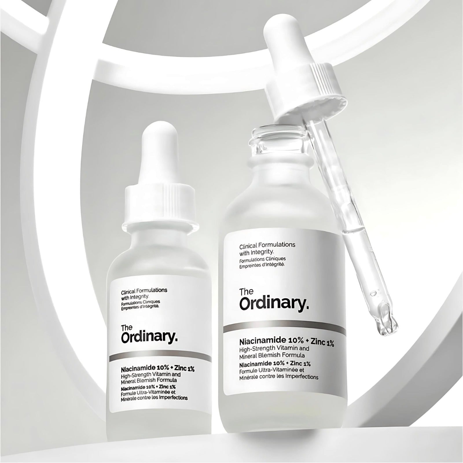 The Ordinary Niacinamide 10% + Zinc 1 % - 20 ml  |Oil Control, Pore Minimizing &amp; Blemish Solution Serum