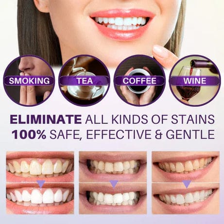 Pack of 2 Teeth Brightening Hismiles V34 Colour Corrector Serum + Micro Nano Toothbrush Deal For Sensitive Gums Toothbrush