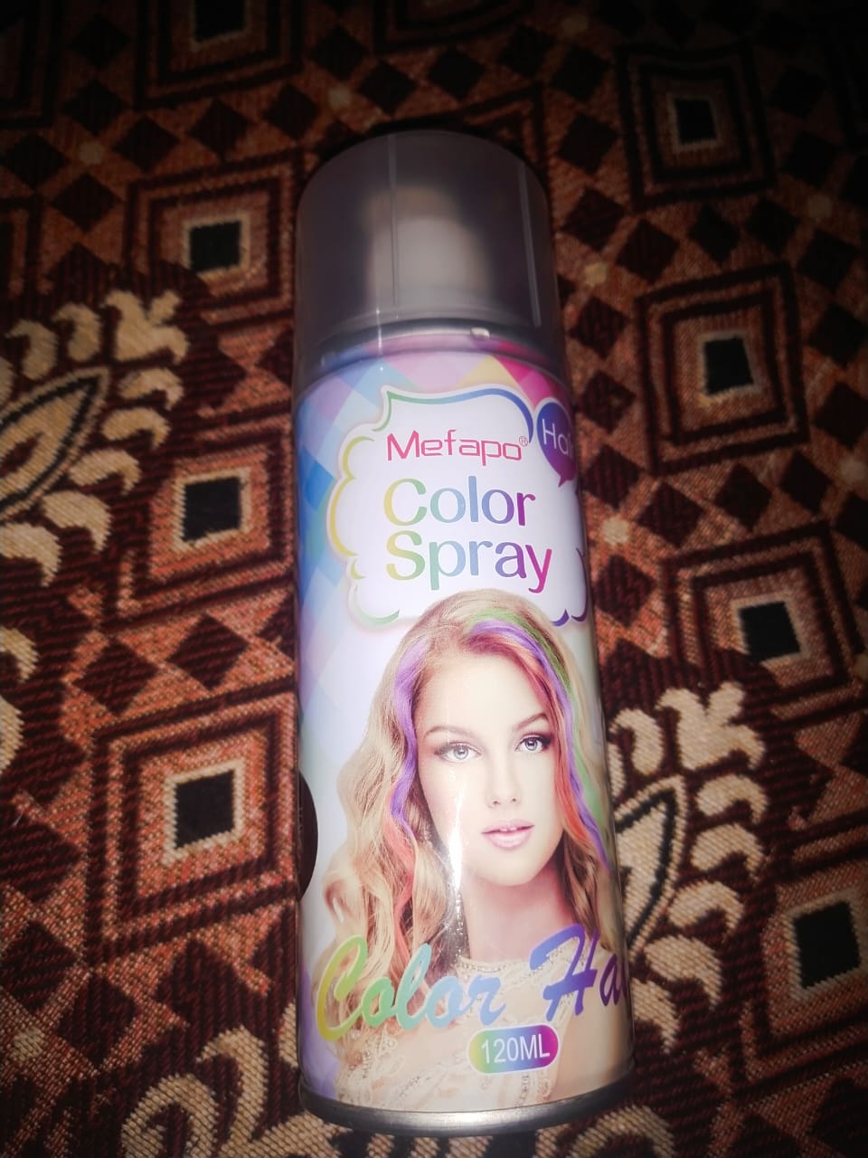 Temporary Hair Colour Spray-Golden (120ml)