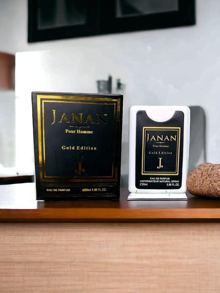 (Pack Of 3 ) J. Janan Gold Edition Long Lasting Fragrance Unisex Perfume