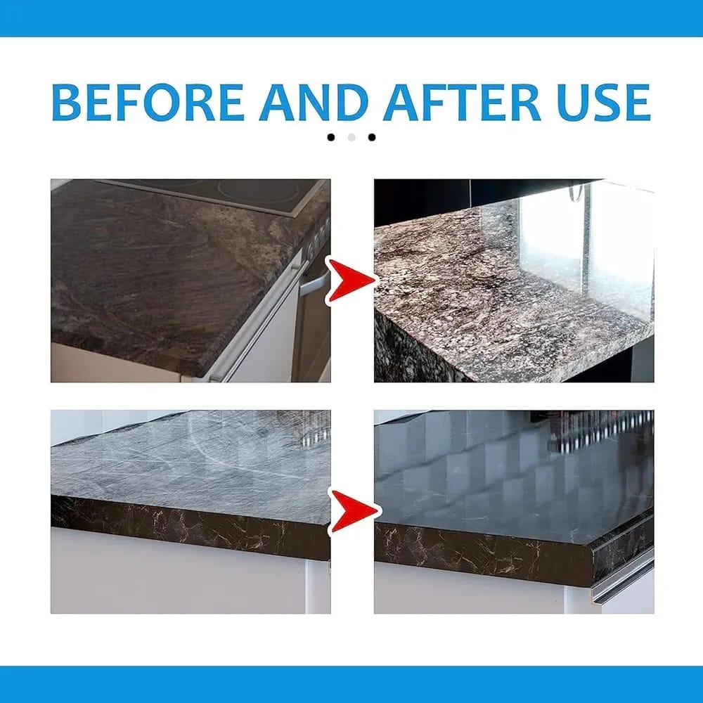 Stone crystal Agent Cleaner, Marble Cleaner and Polish, Universal Stone Cleaner(Tile cleaner) 250ml
