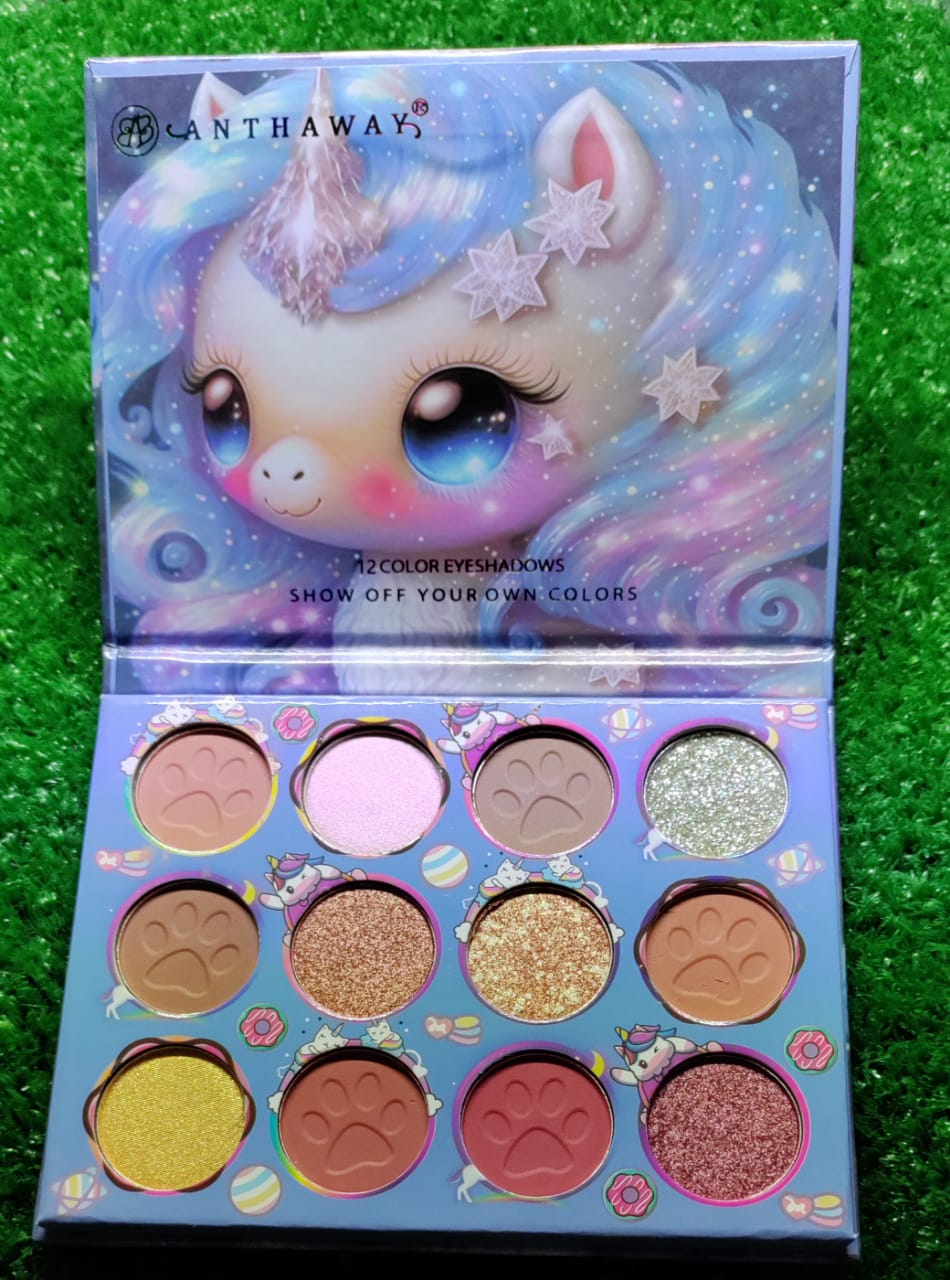 12 Color Rainbow Eyeshadow Pallette , Matte – photo 2