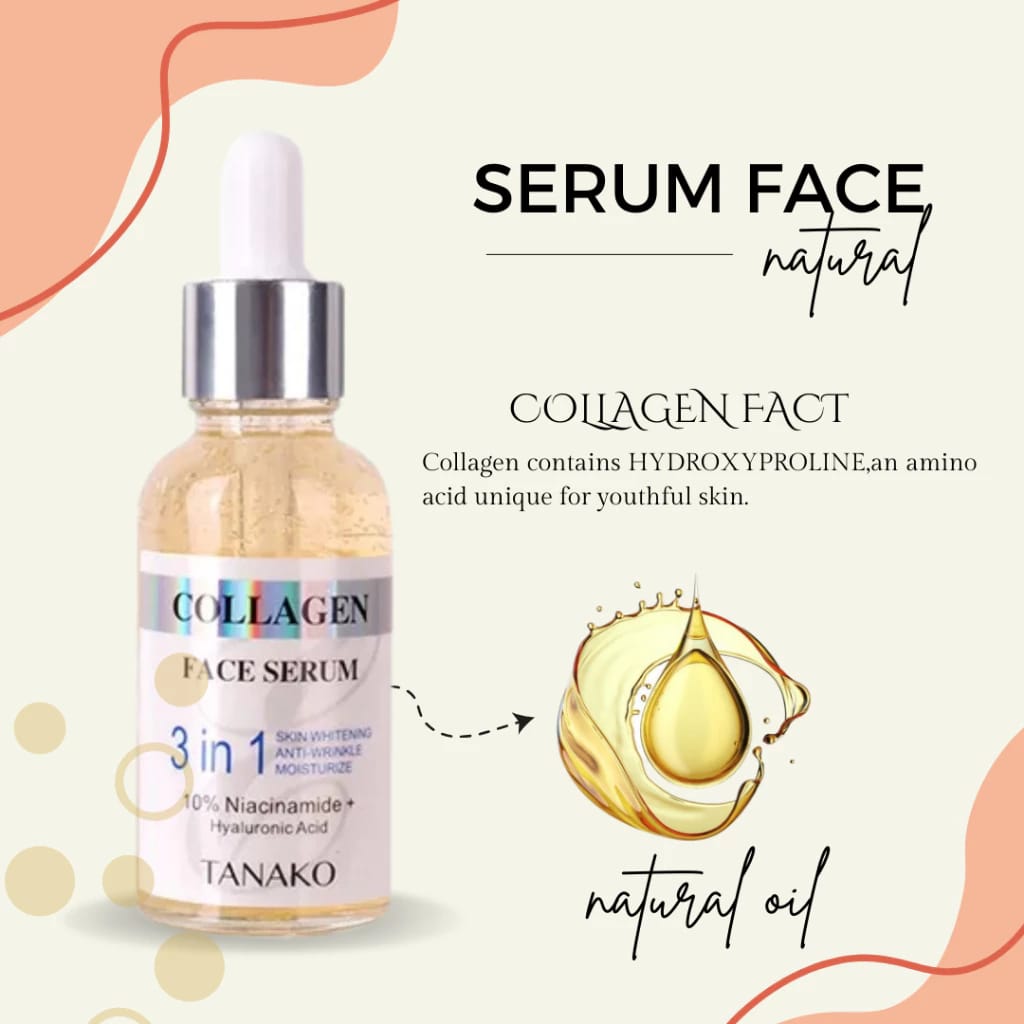 3 in 1 Korean Natural Oil Whitening &amp; Anti Aging Serum 30ml