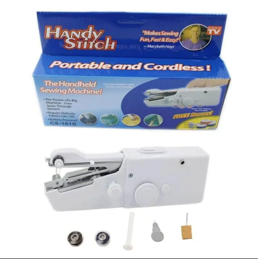 Handy Stitch �Portable Cordless Sewing Machine for Quick Repairs on All Fabrics | Best Quality Sewing Portable Machine