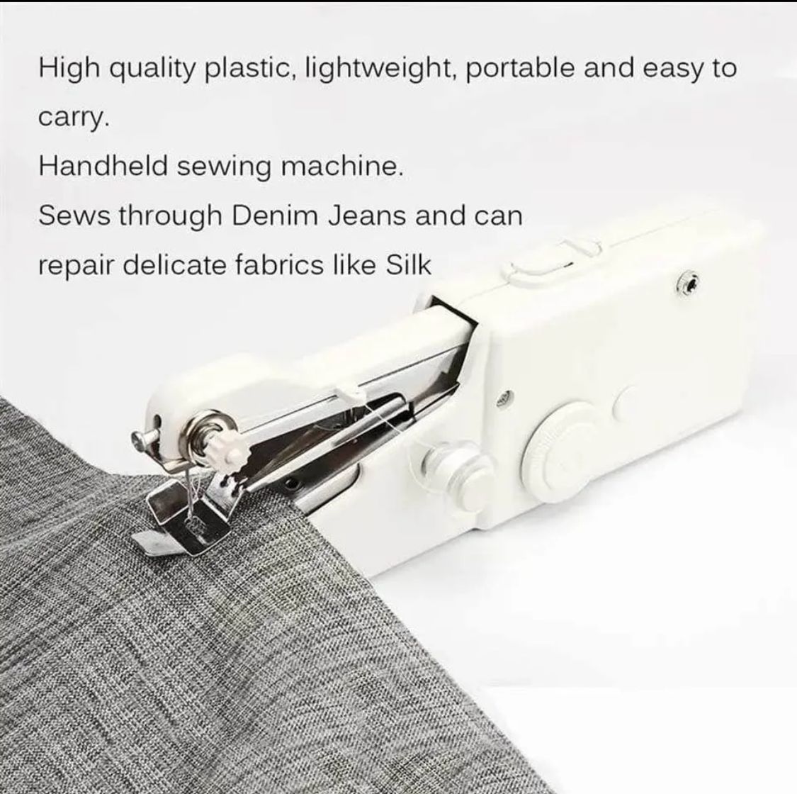 Handy Stitch �Portable Cordless Sewing Machine for Quick Repairs on All Fabrics | Best Quality Sewing Portable Machine