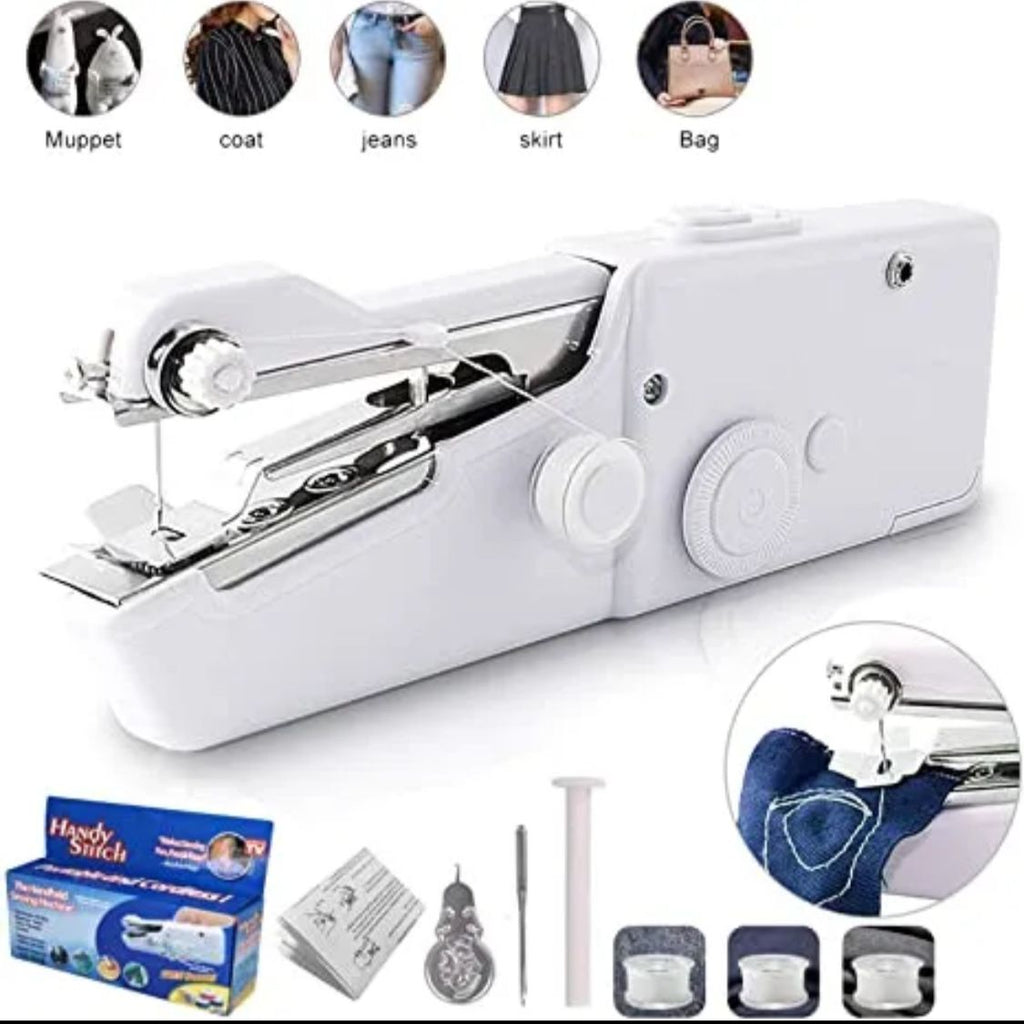 Handy Stitch �Portable Cordless Sewing Machine for Quick Repairs on All Fabrics | Best Quality Sewing Portable Machine