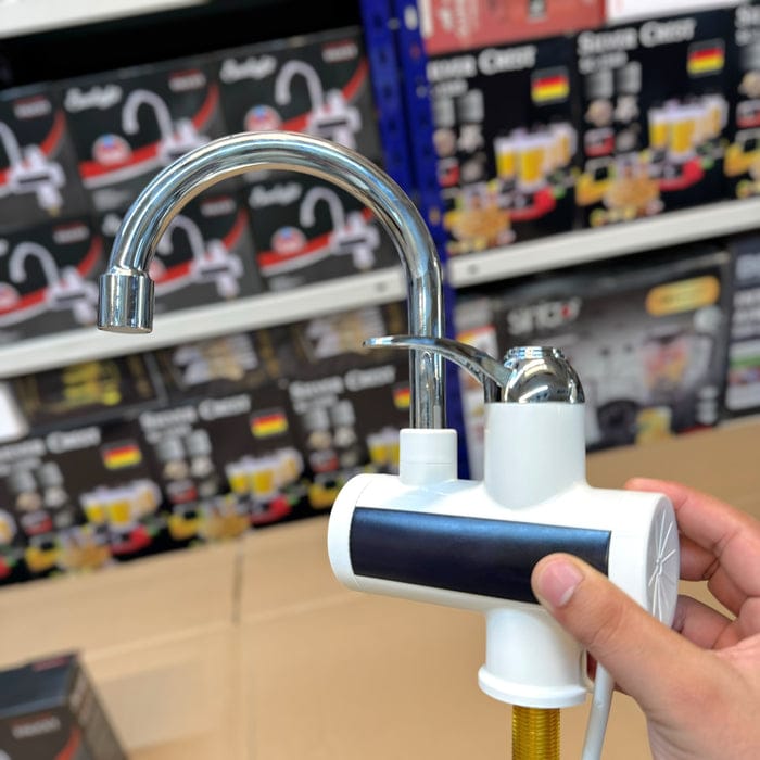 Electric Water Heating Faucet Tap for Kitchens and Bathrooms Digital Temp? Display | Hot Water(without shower )