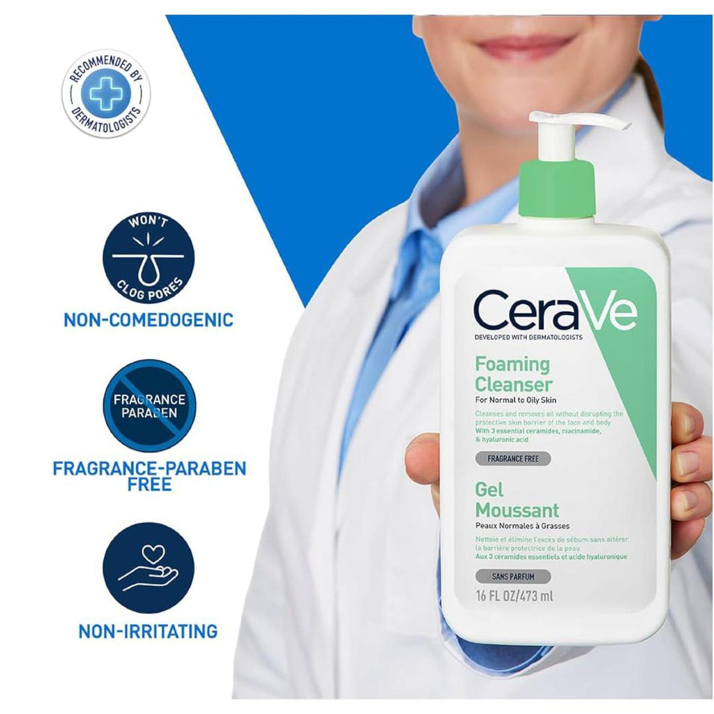 CeraVe Smooth Texture Foaming Cleanser for All – photo 2