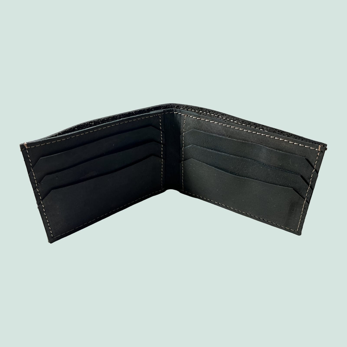 Neubic cow Leather Plain Wallet Men Short – photo 2