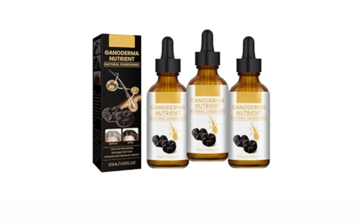 Natural GandoDerma Anti Greying Hair Darkening Serum – photo 3