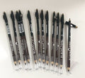 2 in 1  BLK/OPL Eye Pencil With Sharpener, Makeup 2 Colors Cosmetic Beauty Eyebrow Tool( Pack of 12 )