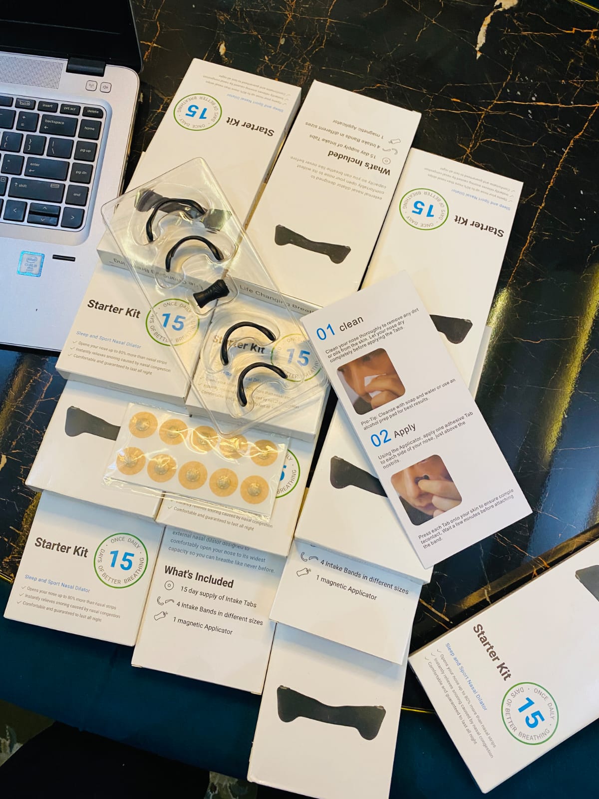 Magnetic Nose Strips,Sleepco Nasal Dilator Starter Kit – photo 5