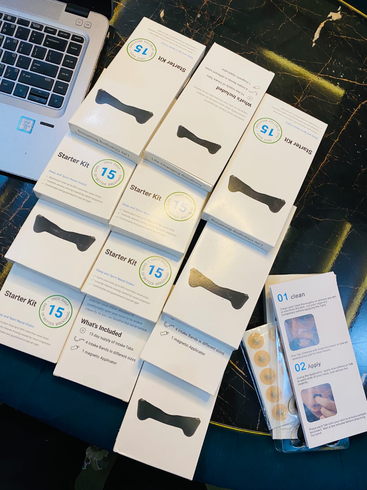 Magnetic Nose Strips,Sleepco Nasal Dilator Starter Kit – photo 4