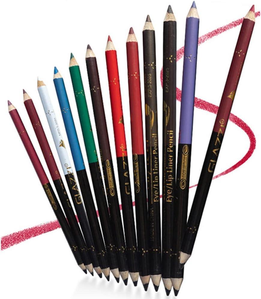 ( Pack of 6  )2 in 1 colors eye pencil multipurpose Eye Pencil (Random color)
