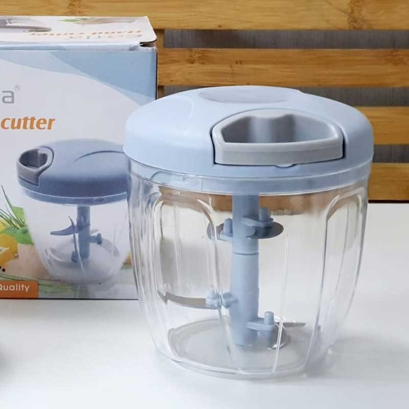 Hand Pulled Multipurpose Chopper &amp; Cutter | Rope Pulled Chopper Multifunctional Meat Grinder, Vegetable Cutter (Random Color)
