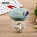 Hand Pulled Multipurpose Chopper &amp; Cutter | Rope Pulled Chopper Multifunctional Meat Grinder, Vegetable Cutter (Random Color)