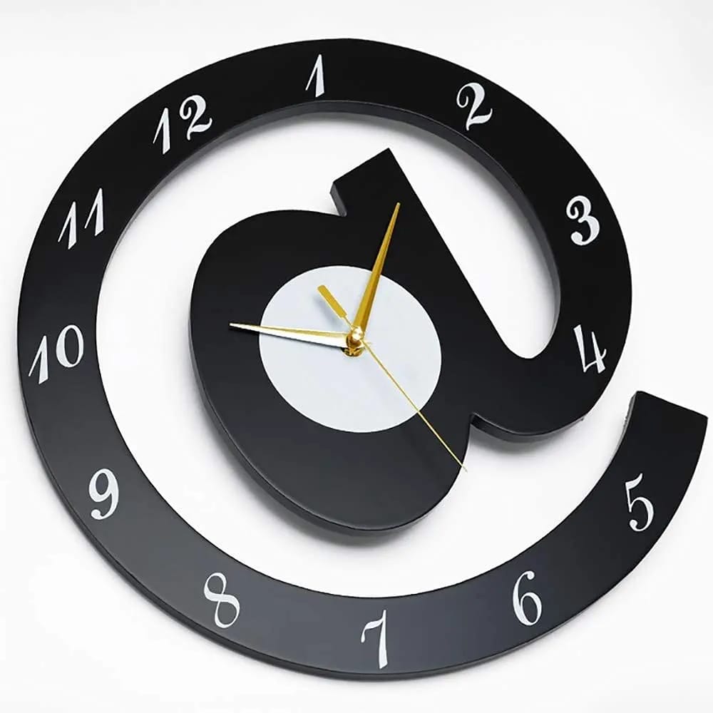 The Sign 3D Wooden wall clock – photo 5