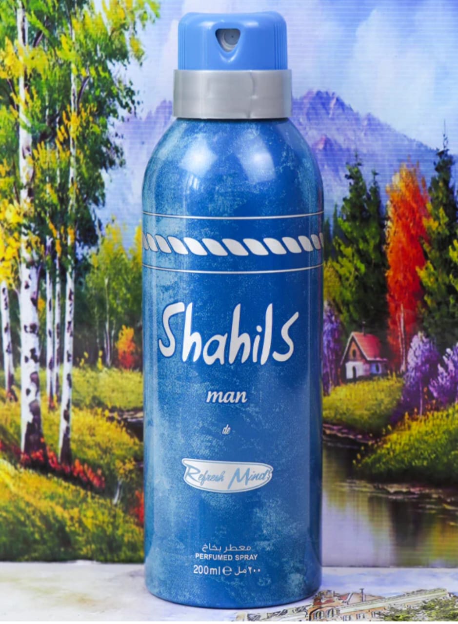 Shahlis Man Deodorant Body Spray – photo 1