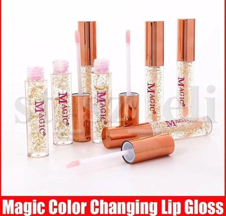 Magic Glossy Lip Oil | Color Changing Lip Gloss | Personalized Tint | Deep Hydration | Non-Sticky Shine | Lip Oil, Liquid Glossy Finish - 1 Pc
